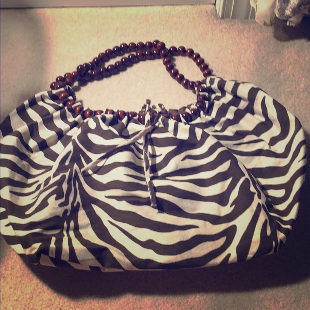 Zebra purse